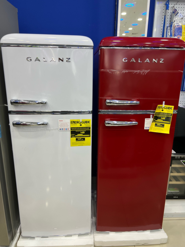 Refrigeradores de 7.6 pies de la marca Galanz Retro