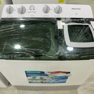 Lavadora de 15kg semiautomática Hisense