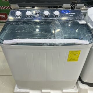 Lavadora de 16kg semiautomática Hisense