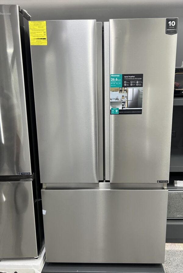 Refrigerador 26.6 pies de la marca Hisense